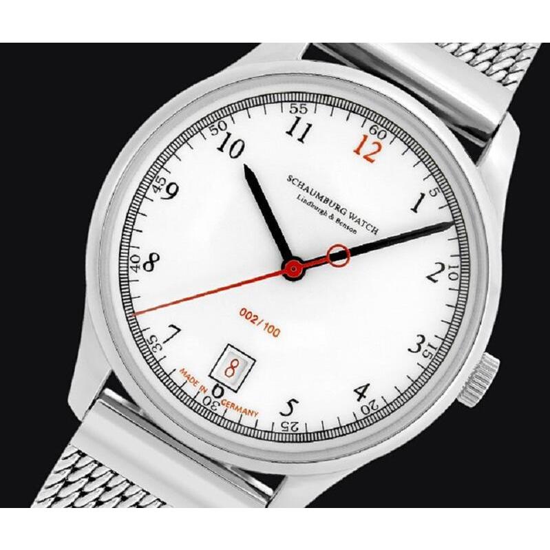 シャウボーク  SCHAUMBURG WATCH S-CLASSOCO-M LTD100 限定 100本 SW-20Aムーブ 自動巻式 男腕時計 ビジネス時計 記念日 プレゼントの画像