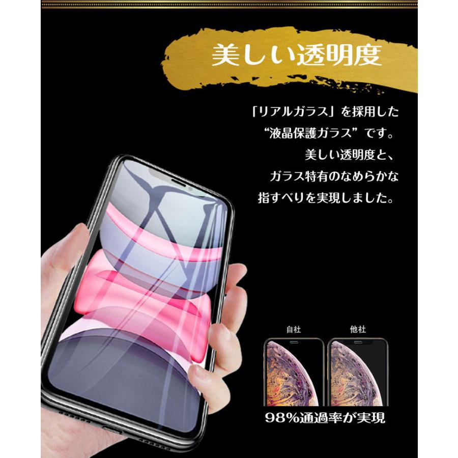 iPhone11フィルム iphoneXR iphone11 Pro iphone11 ProMax/XsMax ガラスフィルム　日本旭硝子製9H　強化クリア｜yafuu-idream｜08