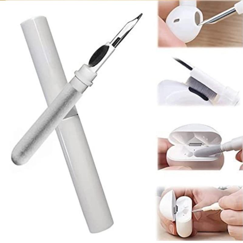 イヤホンクリーナー 多機能クリーニングツール ペン型 AirPods ワイヤレスイヤホン 掃除キット 汚れ落とし ケース ブラシ 掃除グッズ