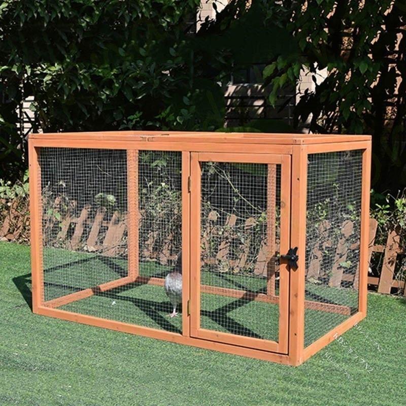 当店だけの限定モデル ニワトリかご トリ小屋 ニワトリ屋 犬屋 ペット アヒル 鳥かご あひる小屋 養殖 飼育 かご ステンレス製網 逃げ出防止 Aynaelda Com