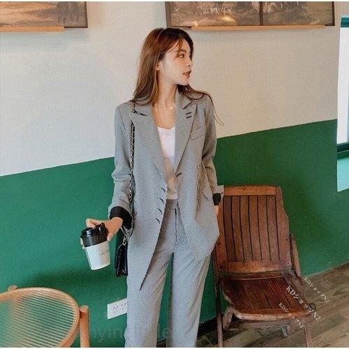 最高品質の パンツスーツ 50代 40代 30代 代 ファッション レディース セットアップ かっこいい 秋 春 女性 ジャケット 母親 服装 親 七五三 オールインワン カラー ワンカラー Www Meyer Be