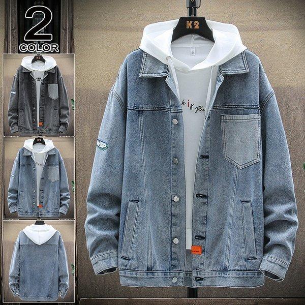 メンズファッション ピンク ブルー ジージャンgジャンメンズデニムジャケット薄手gジャンジャケットはおりジャケット秋物春服 Xx4tp7ejxp Www Boulevardrestaurants Com