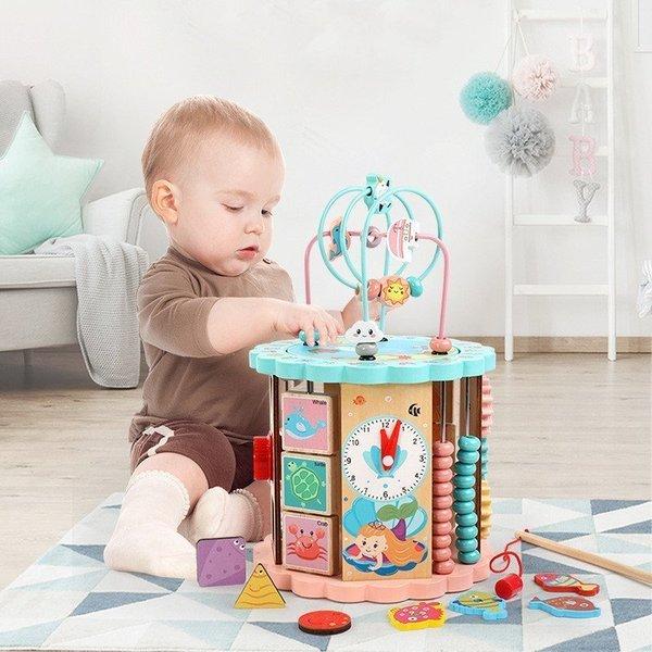 1歳 2歳 3歳 4歳 誕生日プレゼント 男の子 女の子 赤ちゃんの早期教育 ビズ多機能パズルのために知育玩具 安心 安全の食品検査済み 木製 Yss ヤフウライブ 通販 Yahoo ショッピング