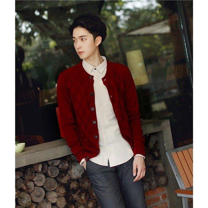 カーディガン メンズ ニット カーデ セーター ニットカーディガン クルーネック カジュアルウエア 長袖 トップス 秋おすすめ Yss ヤフウライブ 通販 Yahoo ショッピング