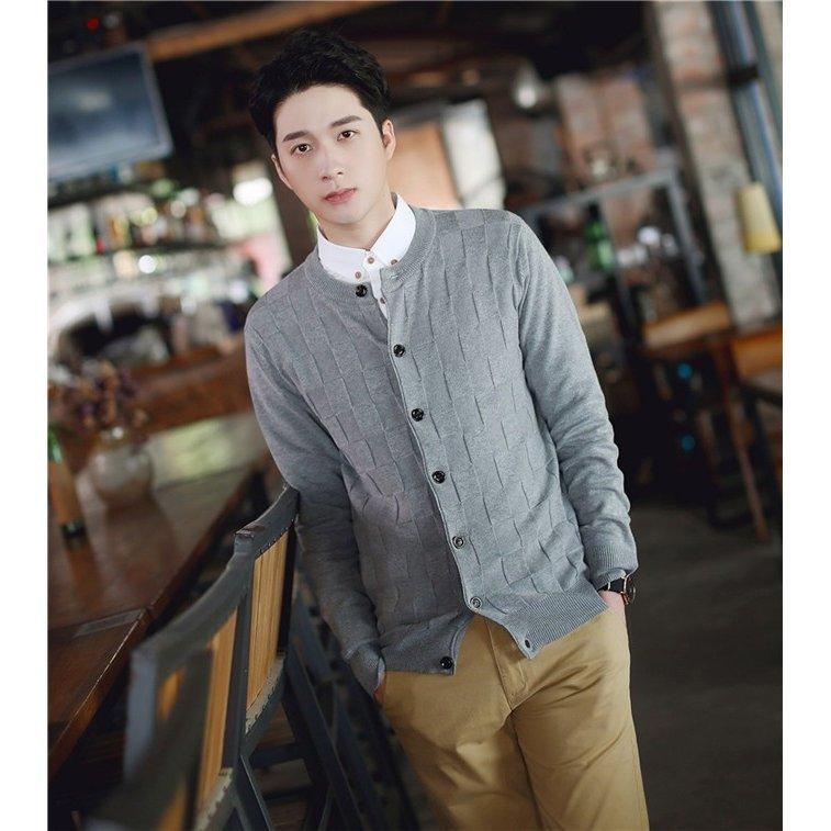 カーディガン メンズ ニット カーデ セーター ニットカーディガン クルーネック カジュアルウエア 長袖 トップス 秋おすすめ Yss ヤフウライブ 通販 Yahoo ショッピング