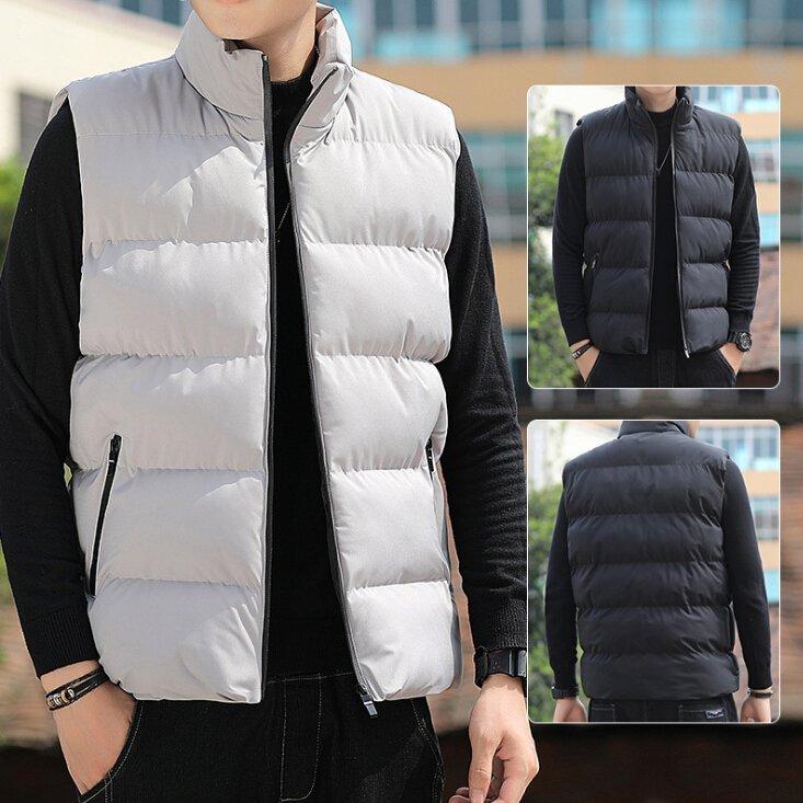 新規購入 立ち襟 ビジネス ダウンジャケット通勤 中綿ベスト 秋 ベスト メンズ ダウンベスト 冬 おしゃれおすすめ 50代 40代 ダウンベスト カラー ブラック Www We Job Com