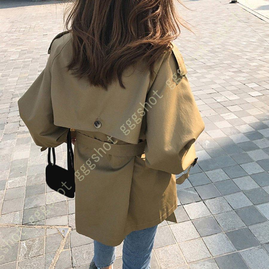 新品 ショートトレンチコート ジャケット カジュアル