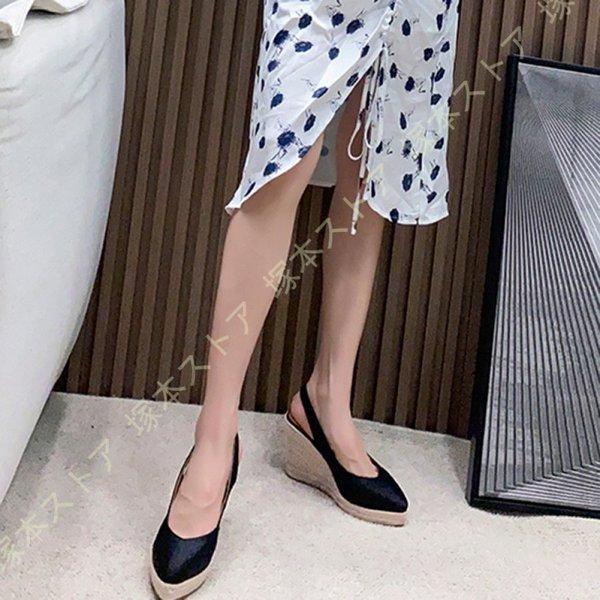 パンプス ドレスシューズ レディース ウェッジソール パンプス 美脚 バックストラップ ポインテッドトゥ 婦人靴 通勤 入学式 ママパンプス 厚底 春夏秋 冬 10cm Yss ヤフウライブ 通販 Yahoo ショッピング