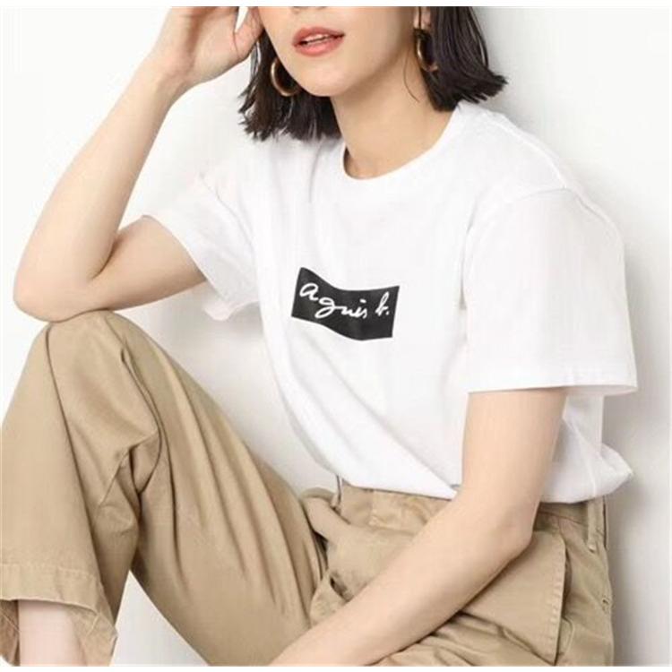 売れ筋がひ 在庫処分 Agnes B クリスマス アニエスベー レディース メンズ Tシャツ 半袖 カットソー ロゴtシャツ 送料無料 Aynaelda Com