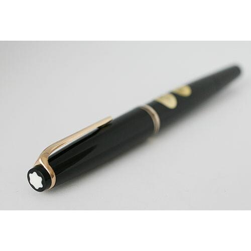 筆記確認＆洗浄済　1960年代　モンブラン　12 万年筆 18金　ゴールド　細字 貴重MONTBLANC アンティーク/モンブラン・マイスターシュティック 1960