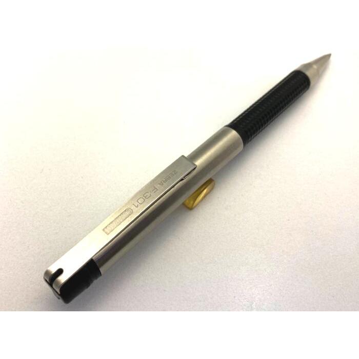 ゼブラ/ZEBRA 逆輸入 F-301コンパクトボールペン 0.7 BNZ48-BK-BK : 商