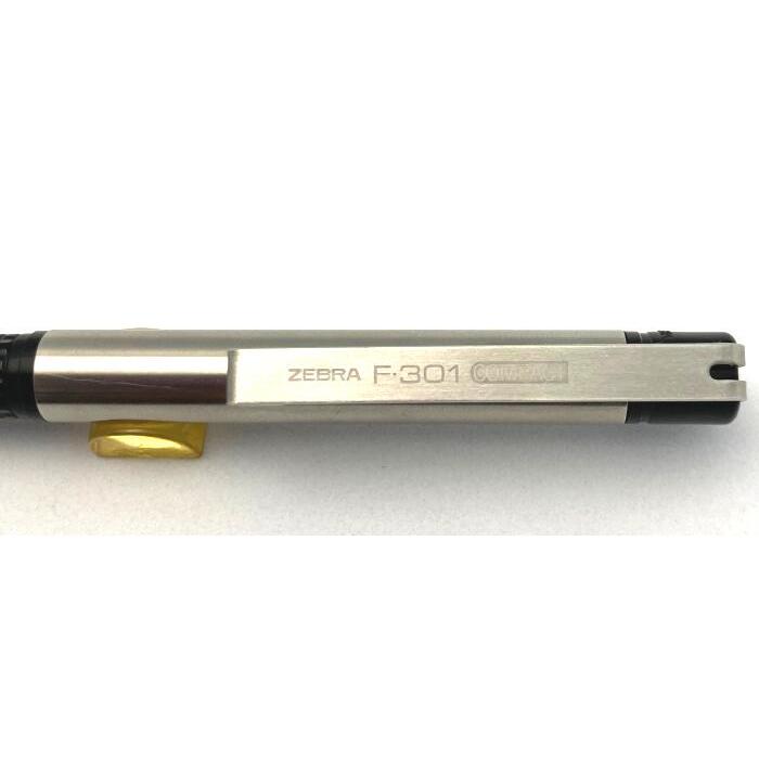 ゼブラ/ZEBRA 逆輸入 F-301コンパクトボールペン 0.7 BNZ48-BK-BK : 商