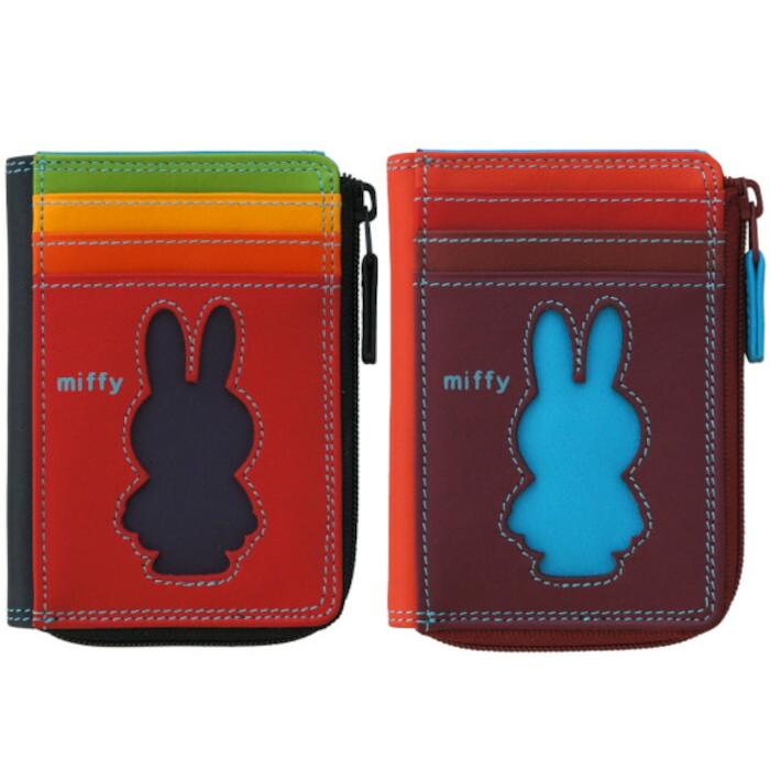 マイウォリット  MYWALIT×miffy   ミッフィー 限定生産品 Small Zip Purse ジップパース イタリア製皮革製品
