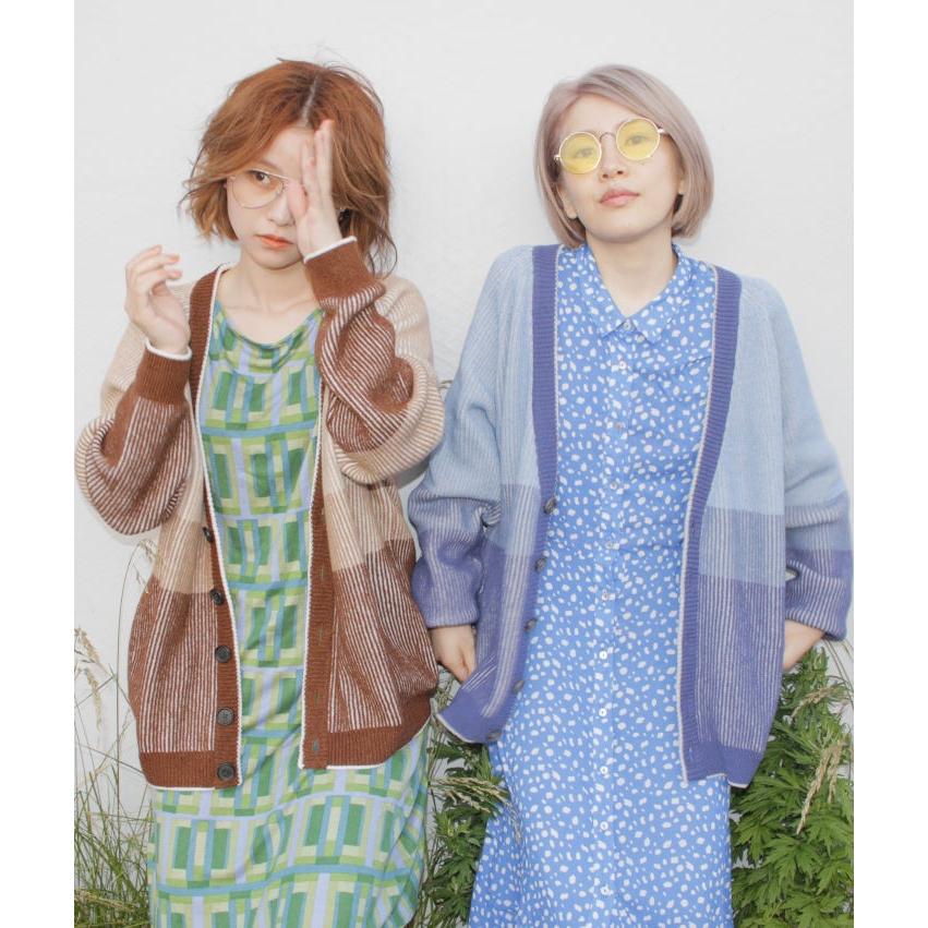 toiro（トイロ） 【 在庫限り】toiro カラーブロック・カーディガン A