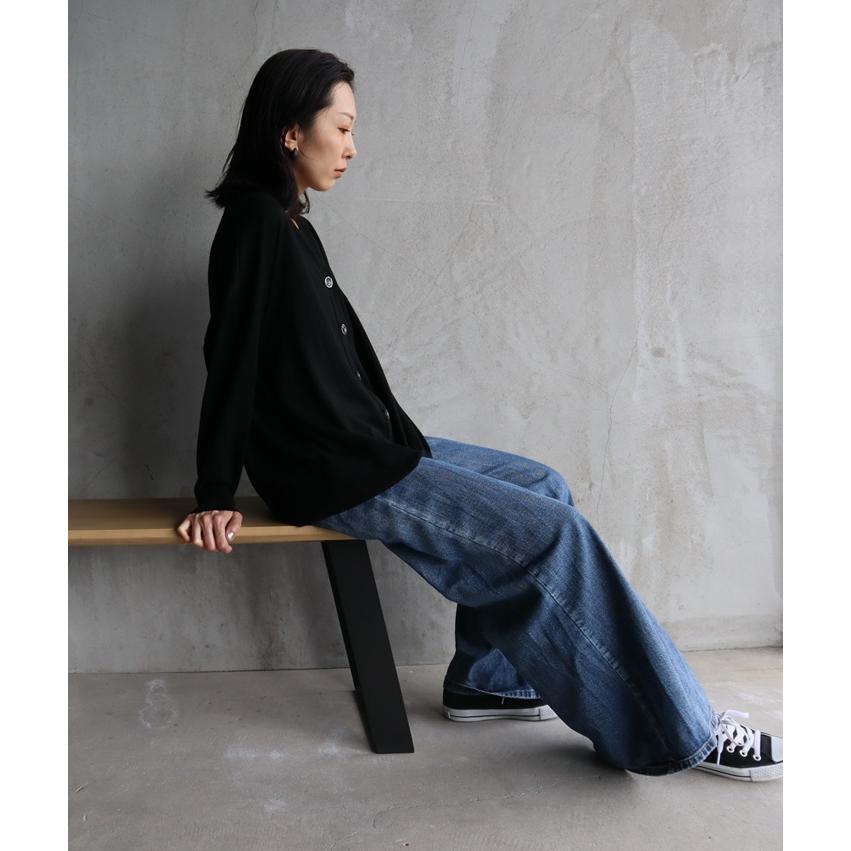 nacnarumade ニット カーディガン Vネック 秋冬 冬 秋 日本製 レディース コットン シルク 長袖 薄手 五泉ニット 綿レーヨンシルク Vネックカーディガン nacnarumade ニット Vネック カーディガン 秋冬 冬 秋 日本製