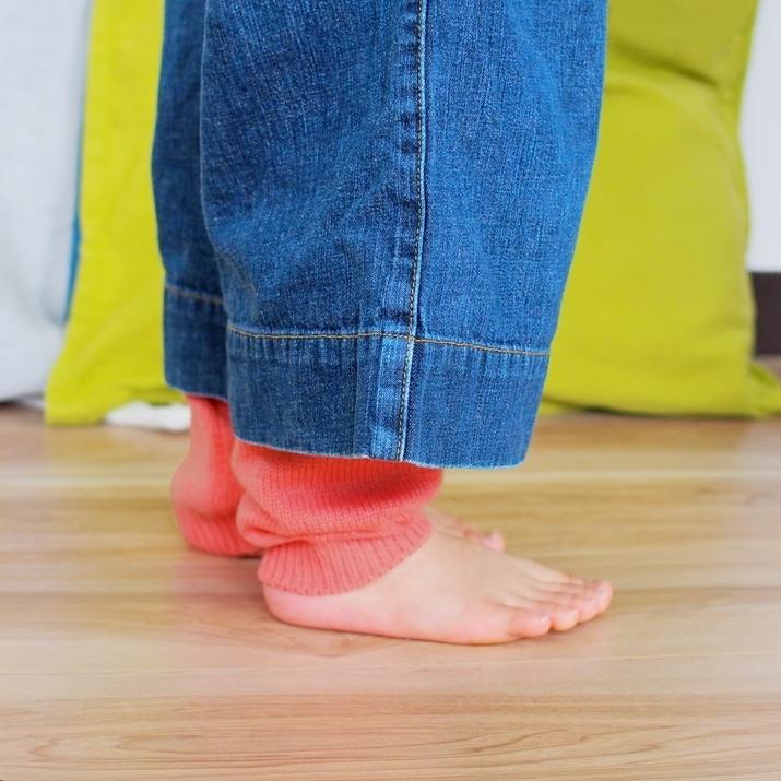 PRODIGAL カシミヤ100％ レッグウォーマー キッズ ニット カシミア