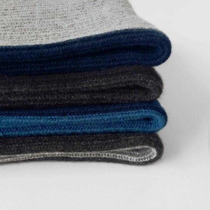 カシミヤ100 リバーシブル ワンループ マフラー メンズ 無地 ニット カシミア ストール 防寒 プレゼント 日本製 五泉ニット Pr プロディガルyahoo店 通販 Yahoo ショッピング