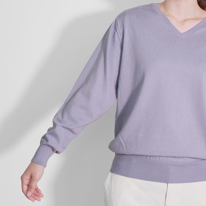 PRODIGAL（プロディガル） コットンカシミヤ Vネック セーター