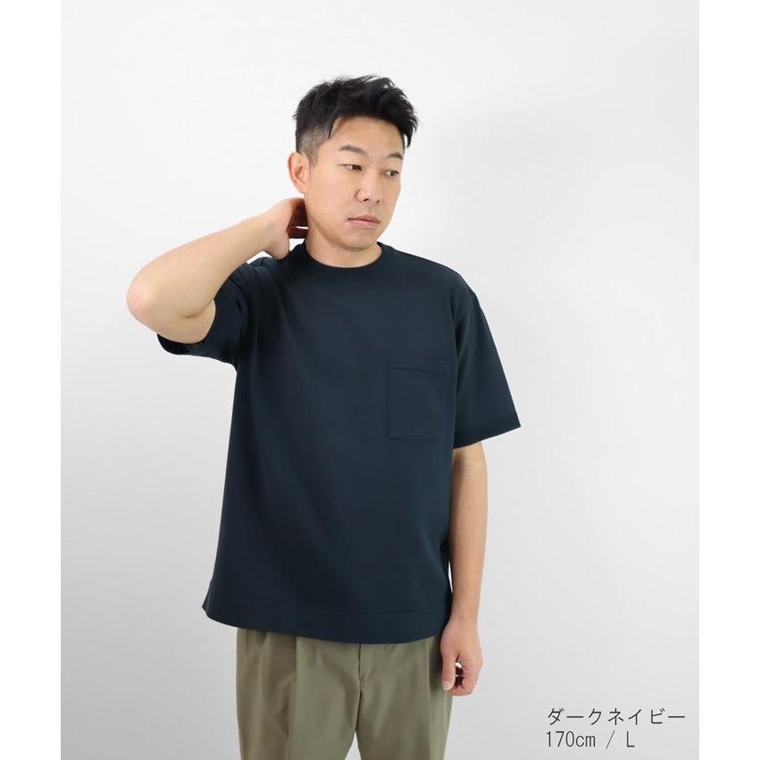 ATON で エイトン コート ダークグリーンカジュアルキレイめ ユニセックス