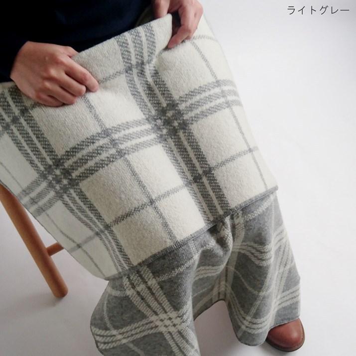 PRODIGAL（プロディガル） カシミヤ 100％ チェック柄 ブランケット