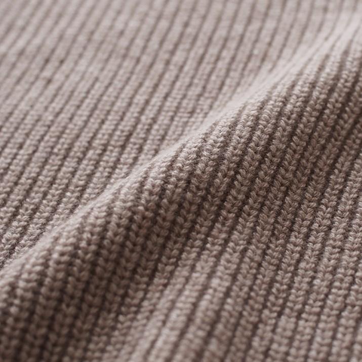 PRODIGAL カシミヤ 100％ 畦編み カーディガン M L 日本製 V