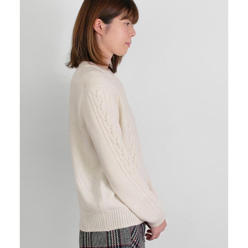 PRODIGAL カシミヤ 100% ケーブル柄 セーター クルーネック M L PRODIGAL カシミヤ 100% ケーブル柄 セーター クルーネック M L