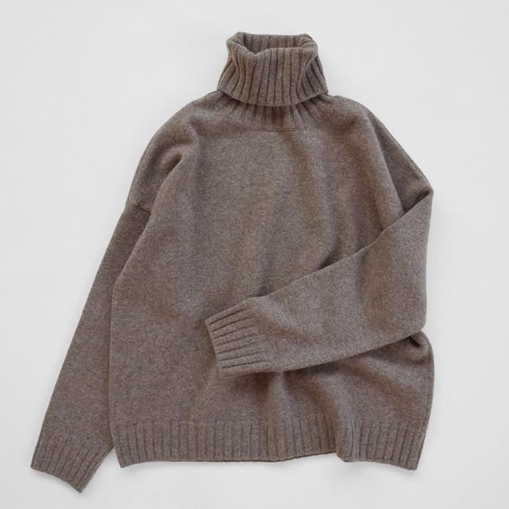 PRODIGAL（プロディガル） ウールカシミヤ タートルネック セーター