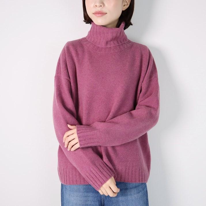 PRODIGAL（プロディガル） ウールカシミヤ タートルネック セーター
