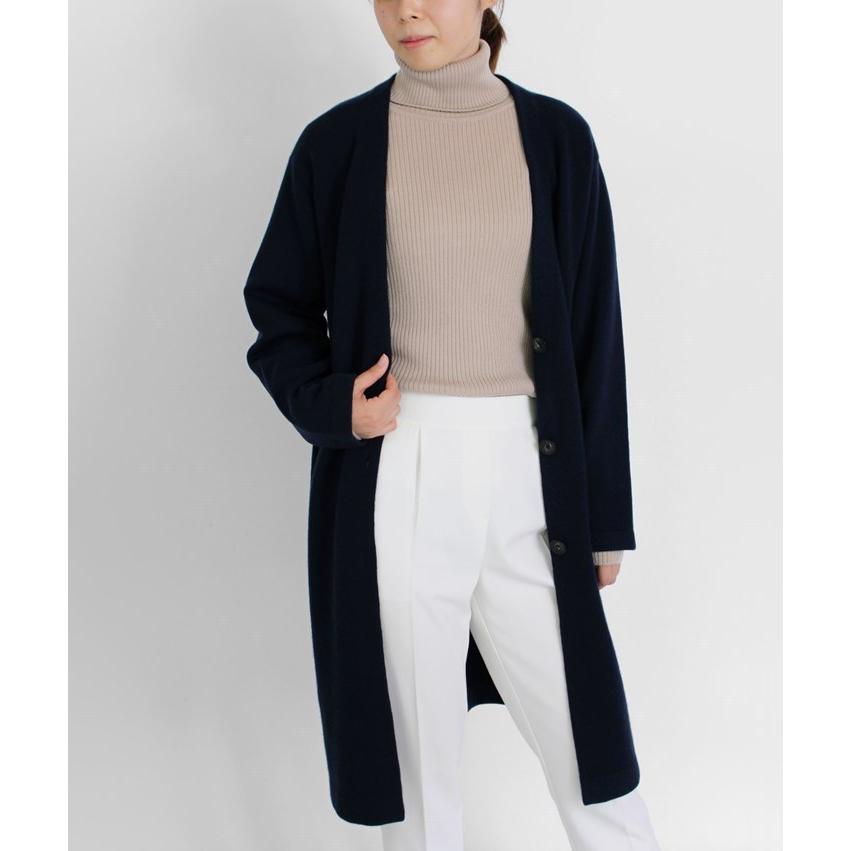 最高級素材カシミヤ100% ロングカーディガン 貝ボタン ピュアカシミヤ レッド 最高級素材カシミヤ100% ロングカーディガン 貝ボタン ピュア