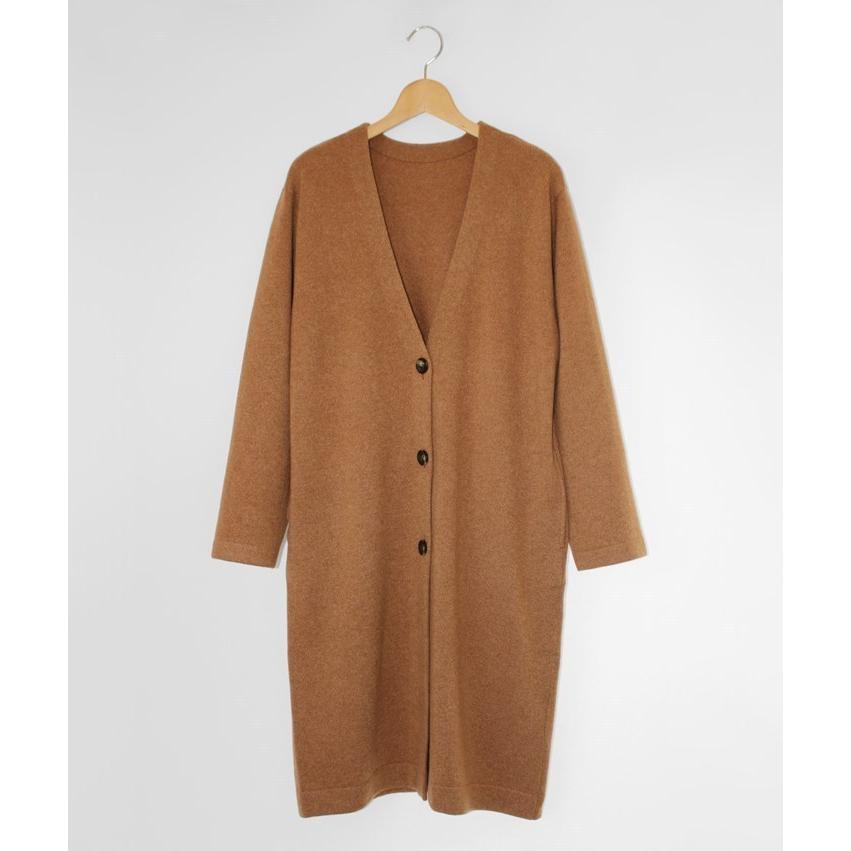 PRODIGAL カシミヤ 100% 釦付き ロングカーディガン 秋 冬