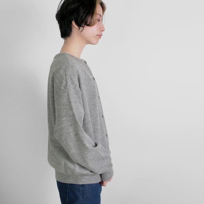 PRODIGAL（プロディガル） ウールカシミヤ 2way ラウンド カーディガン