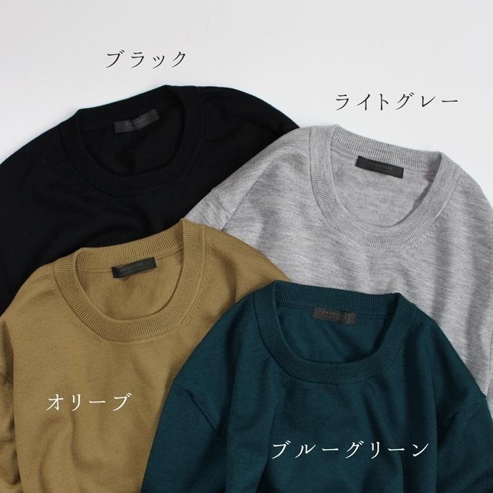 PRODIGAL（プロディガル） ウール 100％ メンズ クルーネック プル