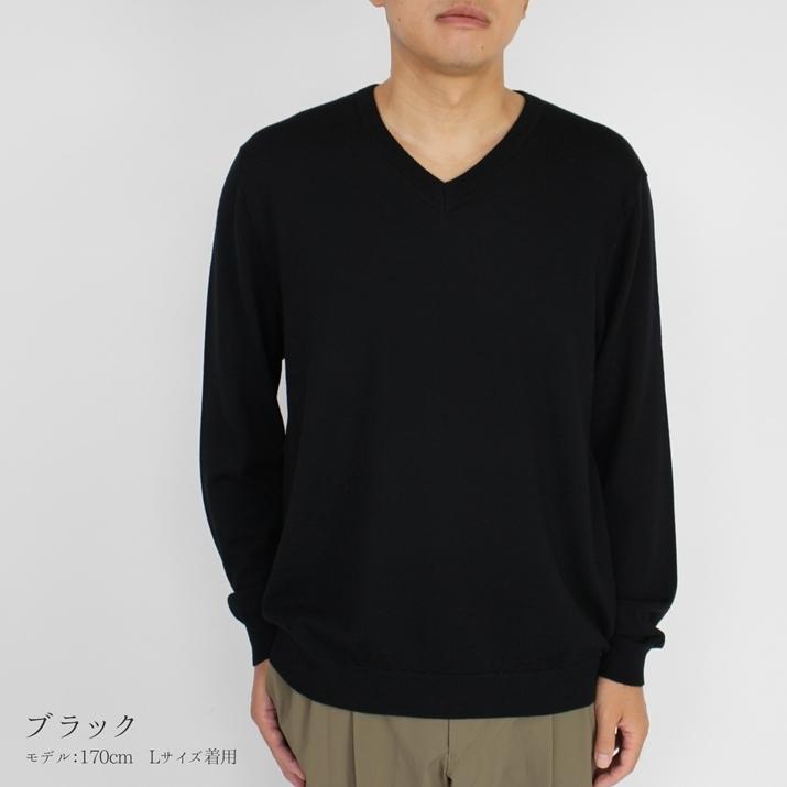 PRODIGAL（プロディガル） ウール 100％ メンズ Vネック プルオーバー