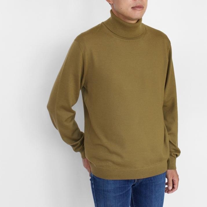 PRODIGAL（プロディガル） ウール 100％ メンズ タートルネック プル