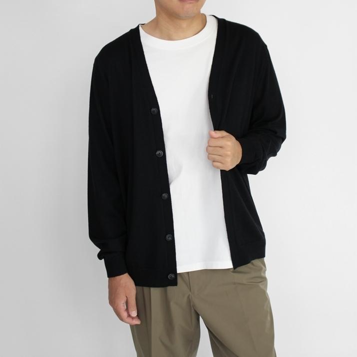 PRODIGAL（プロディガル） ウール 100％ メンズ カーディガン 日本製