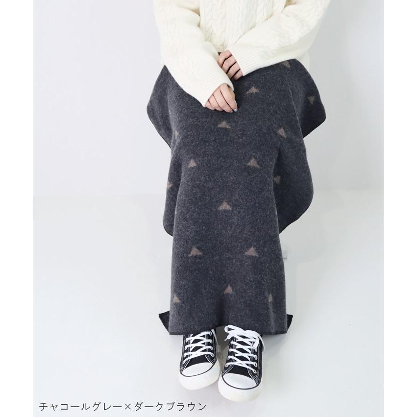 PRODIGAL（プロディガル） カシミヤ 100％ ウロコ柄 ブランケット