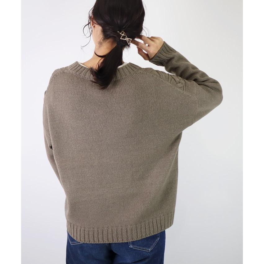 PRODIGAL（プロディガル） 前身頃ケーブル柄 カーディガン ウール 日本