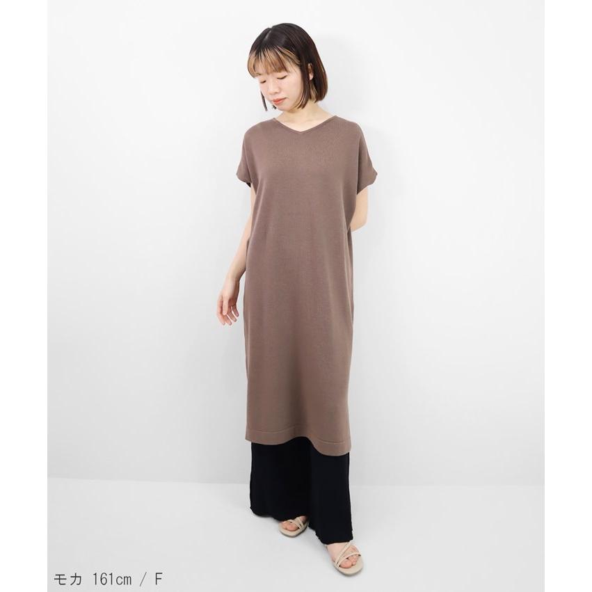 PRODIGAL シルクコットン ワンピース 日本製 半袖 夏 レディース