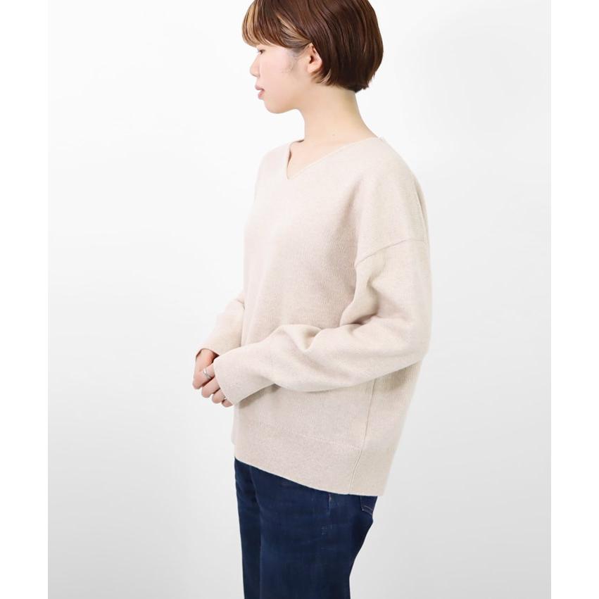 mina様✨【新品・未使用　カシミヤ100%】ユナイテッドトウキョウ　長袖ニット カシミヤ100%premiumタートルネックニット/スカイブルー | Factelier