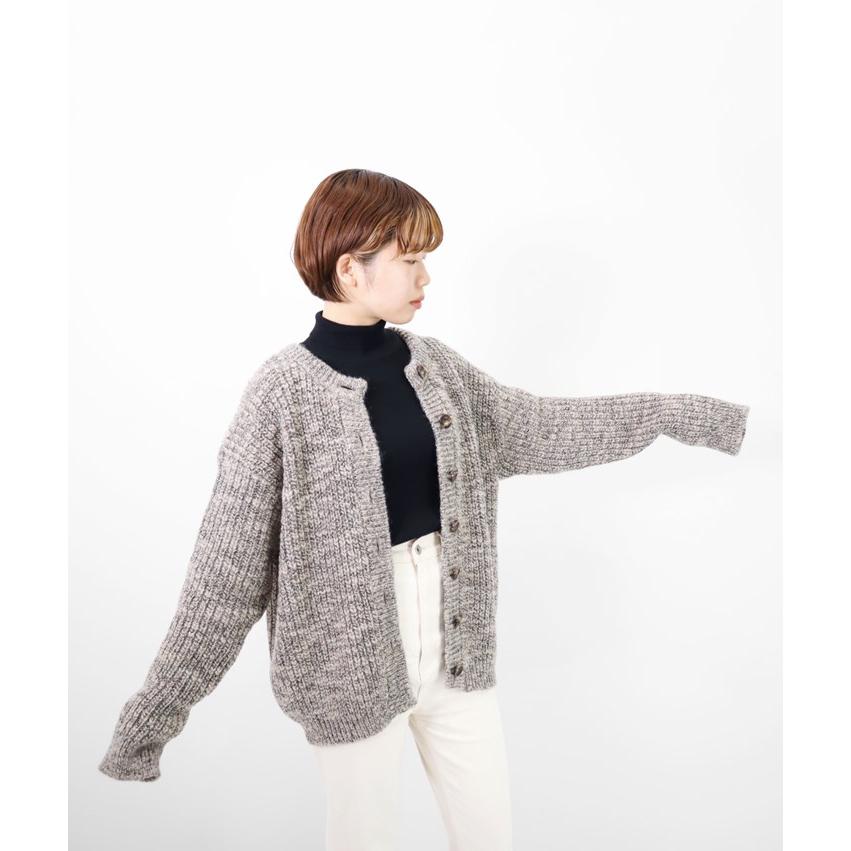 PRODIGAL（プロディガル） ウール 100％ 3G スラブ カーディガン