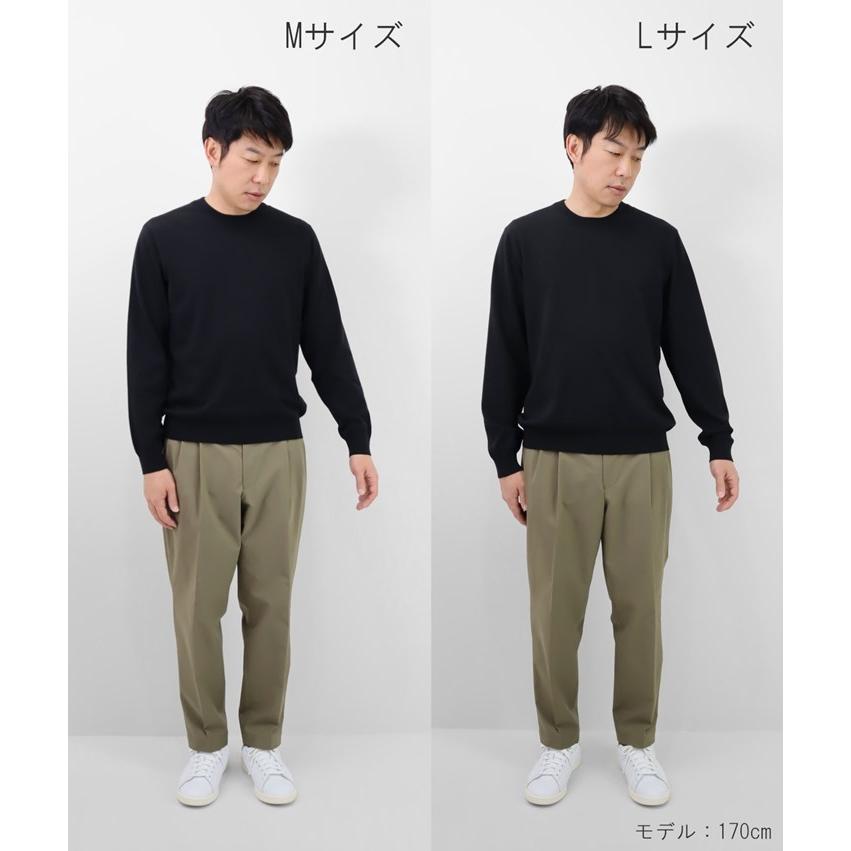 PRODIGAL（プロディガル） メンズ コットンカシミヤ クルーネック 