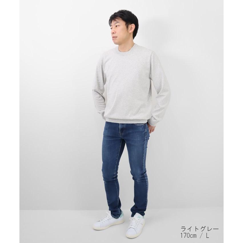 PRODIGAL（プロディガル） メンズ コットンカシミヤ クルーネック 