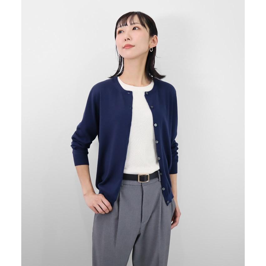 PRODIGAL（プロディガル） シルクカシミヤ クルーネック カーディガン