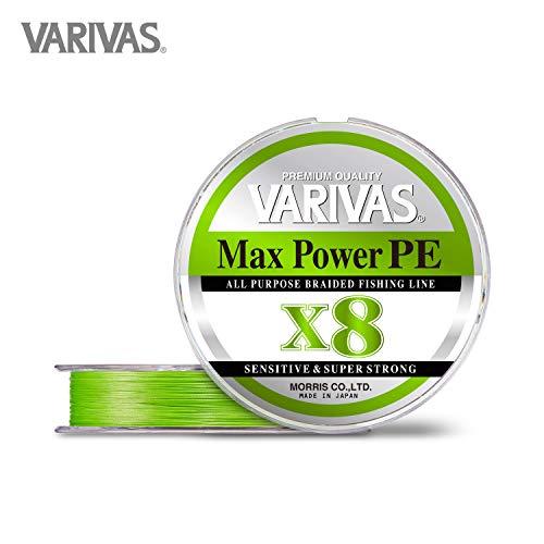 VARIVAS(バリバス) ライン マックスパワーPE X8 ライムグリーン 200m 1.5号｜yafuu-tosa｜02