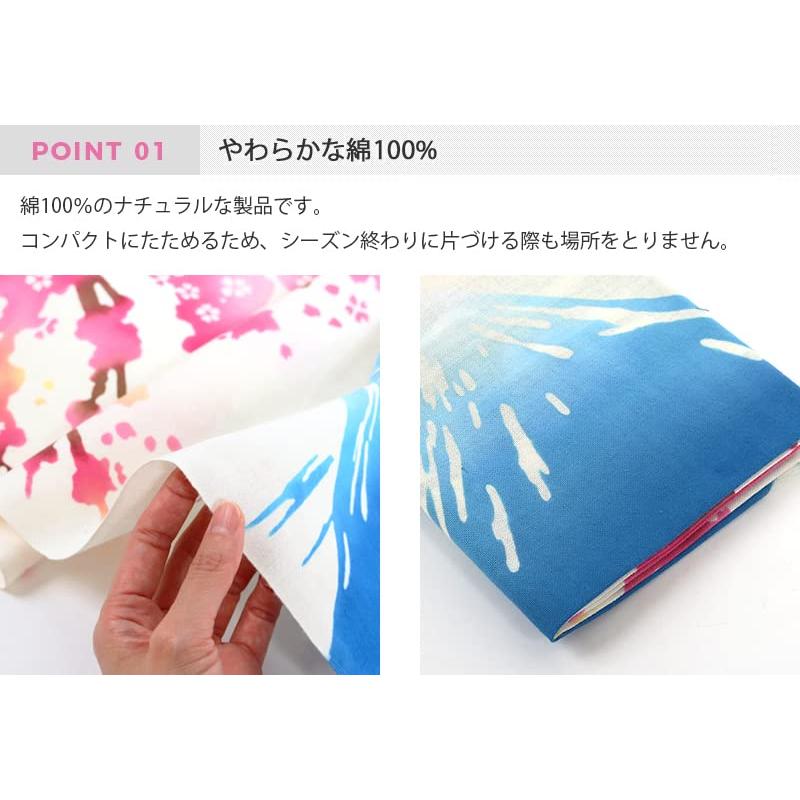 Airashika（あいらしか） 和雑貨 注染手ぬぐい『富士桜』 お花見 33×90cm｜yafuu-tosa｜04
