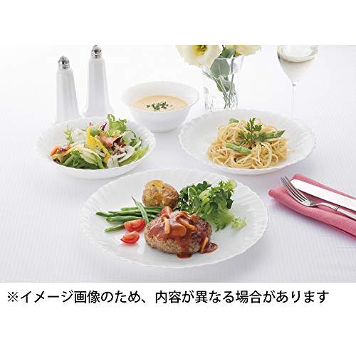 iwaki(イワキ) 耐熱ガラス 食器 耐熱皿 強化ガラス食器 シルクホワイト 大皿 25cm 電子レンジ 食洗器対応 B22222ーJW｜yafuu-tosa｜03