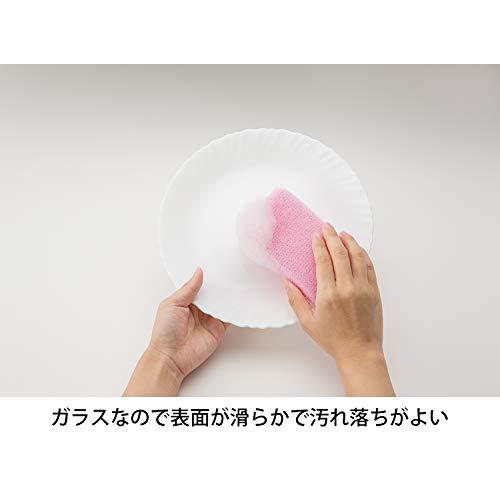 iwaki(イワキ) 耐熱ガラス 食器 耐熱皿 強化ガラス食器 シルクホワイト 大皿 25cm 電子レンジ 食洗器対応 B22222ーJW｜yafuu-tosa｜07