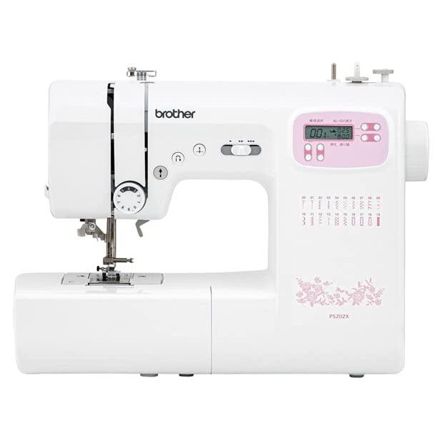 【美品】ブラザー　コンピューターミシン　PS202　ピンク ブラザー工業 コンピューターミシン「PS200Xシリーズ」 (PS202X