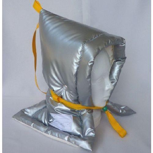 防災頭巾 カバー付きセット 日本防炎協会認定品 アルミ防災頭巾 M