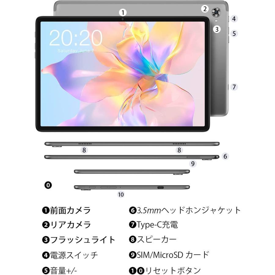 TECLAST Android 12 タブレット10インチ wi-fiモデル P40HDタブレット